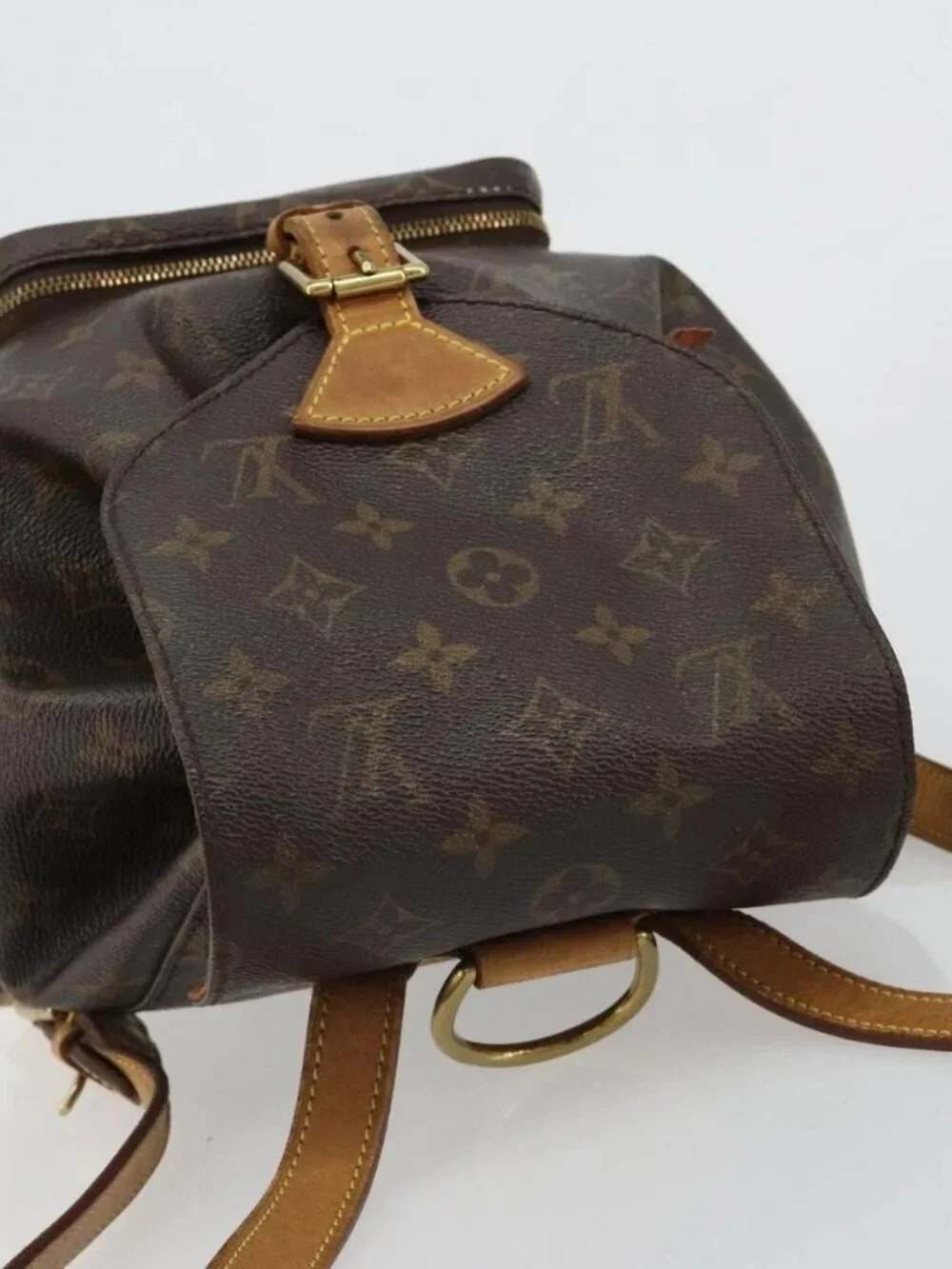 LOUIS VUITTON Monogram Montsouris MM Backpack M51136 LV Auth 184621